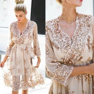 Brooklyn boutique Nwot Gorgeous sequin dress